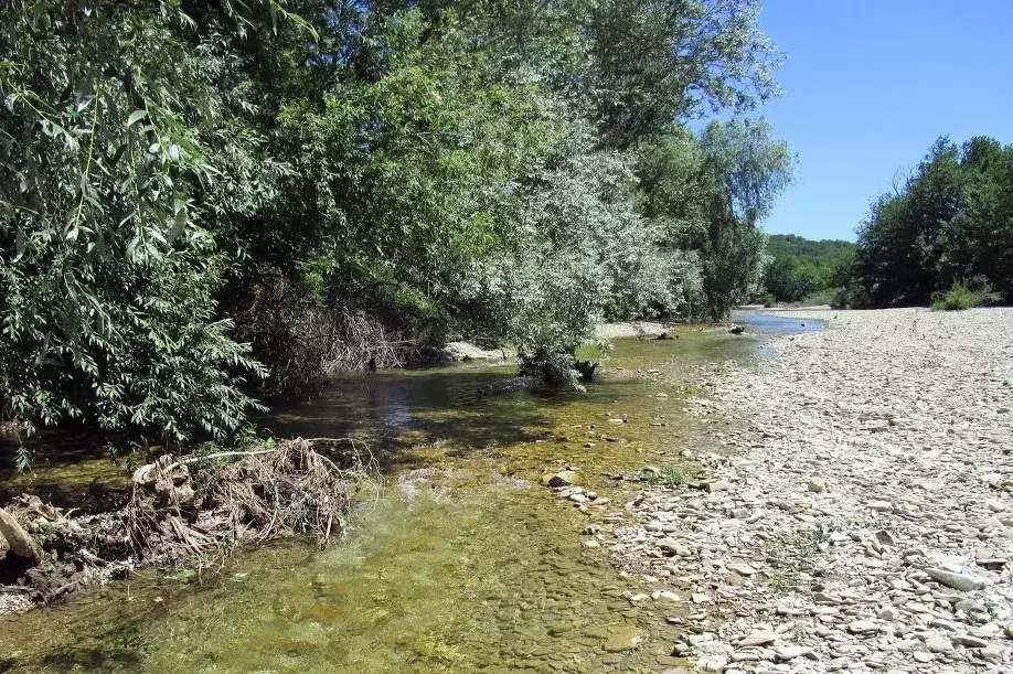 Река Вулан в Архипо-Осиповке